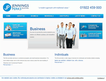 Tablet Screenshot of jenningsperks.co.uk